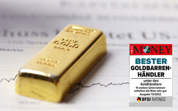 Bester Goldbarrenhändler